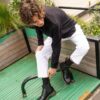 2976 Chelsea Boot de Smooth Leather con costuras amarillas 2976 Chelsea Boot de Smooth Leather con costuras amarillas