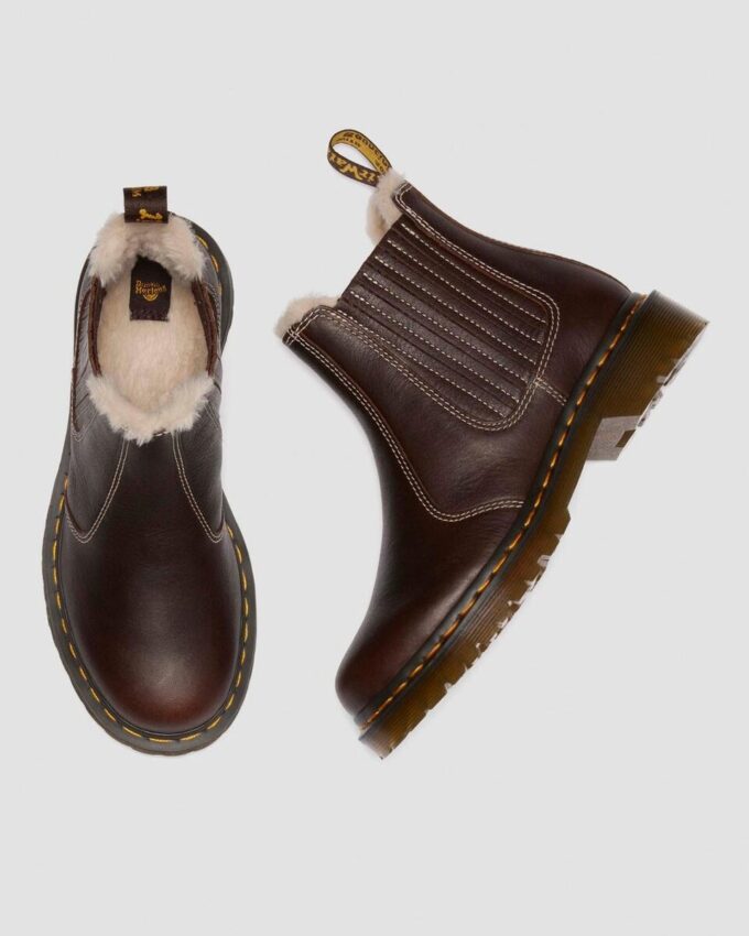 2976 Chelsea Boot Leonore II de piel de oso pardo con forro de piel sintética 2976 Chelsea Boot Leonore II de piel de oso pardo con forro de piel sintética