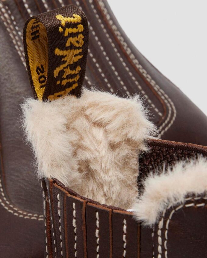 2976 Chelsea Boot Leonore II de piel de oso pardo con forro de piel sintética 2976 Chelsea Boot Leonore II de piel de oso pardo con forro de piel sintética
