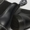 2976 Smooth Leather Chelsea Boot con costuras blancas
