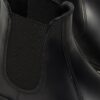 2976 Smooth Leather Chelsea Boot con costuras blancas