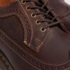 3989 Zapatos brogue de piel Crazy Horse