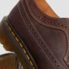 3989 Zapatos brogue de piel Crazy Horse