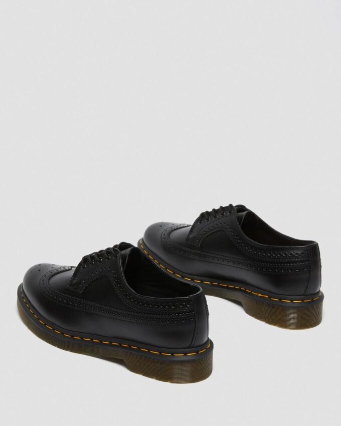 3989 Zapatos brogue de Smooth Leather con costuras amarillas 3989 Zapatos brogue de Smooth Leather con costuras amarillas
