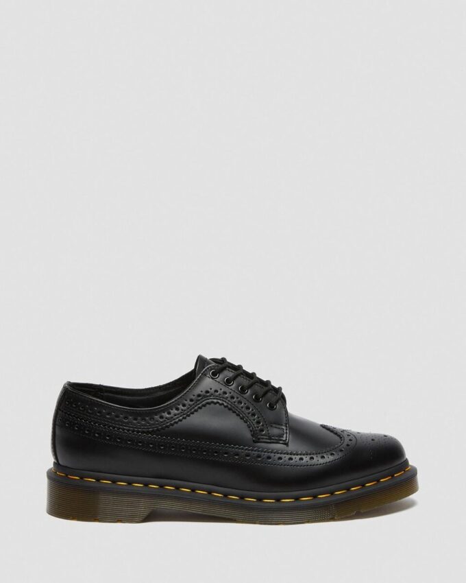 3989 Zapatos brogue de Smooth Leather con costuras amarillas 3989 Zapatos brogue de Smooth Leather con costuras amarillas