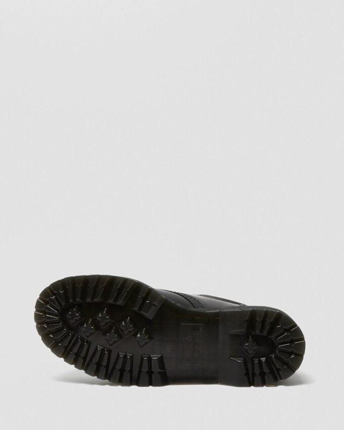 8053 Zapatos casuales con plataforma de cuero
