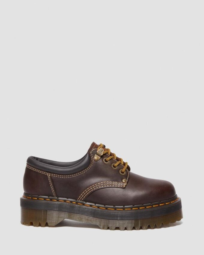 8053 Zapatos casuales con plataforma de piel Crazy Horse de Arc