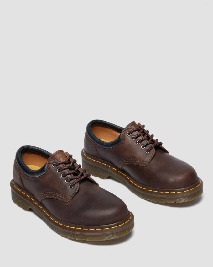 8053 Zapatos casuales de piel Crazy Horse
