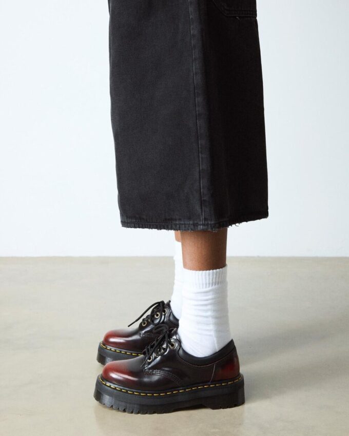 8053 Zapatos con plataforma Quad de cuero Arcadia Leather