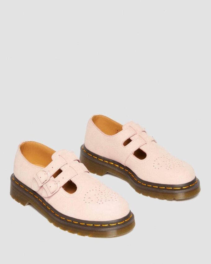 8065 Zapatos Mary Jane de piel nobilla