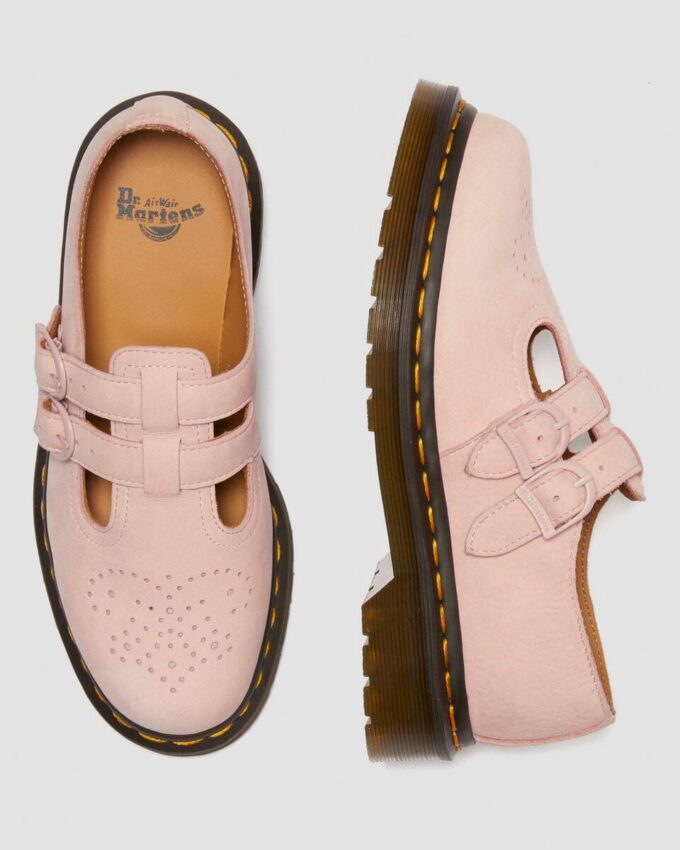 8065 Zapatos Mary Jane de piel nobilla