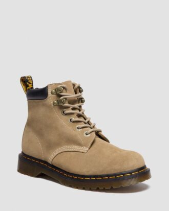939 Botines de ante encerado