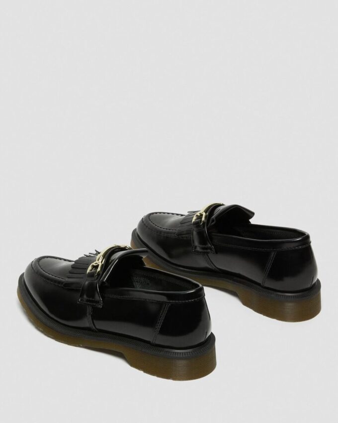 Adrian Snaffle Smooth Leather Kiltie Loafers