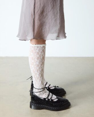 Bailarinas de cuero ELPHIE II FRILL