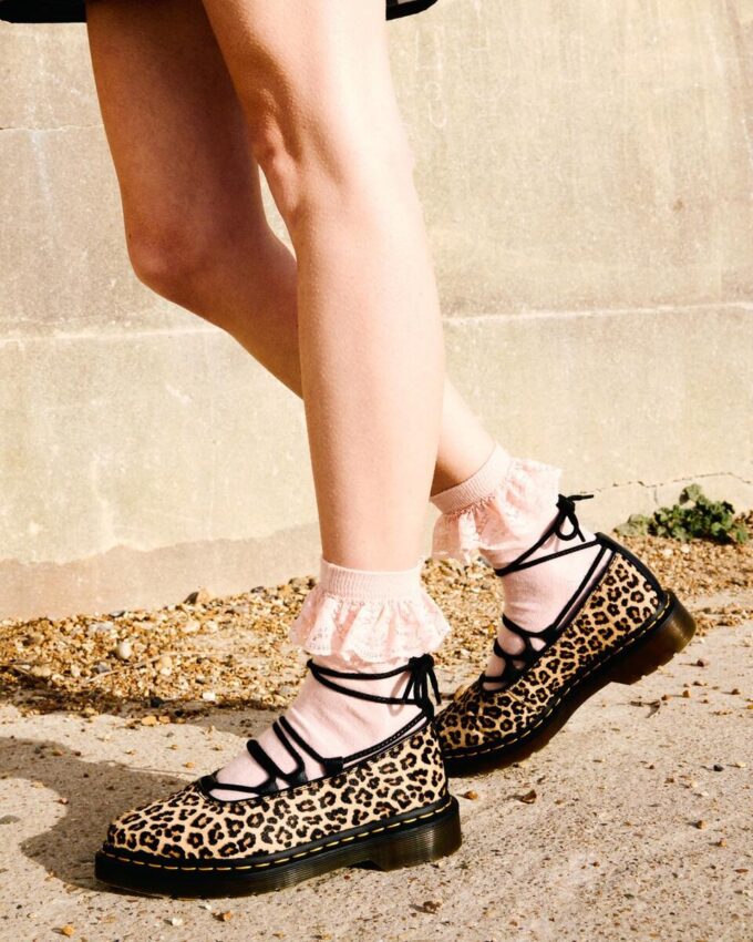 Bailarinas Elphie II con estampado de leopardo Bailarinas Elphie II con estampado de leopardo
