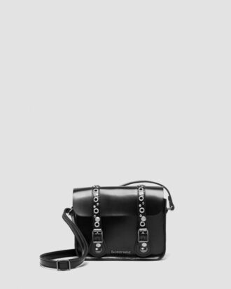 Bolso bandolera de 7 pulgadas con tachuelas de cuero Kiev
