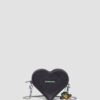 Bolso de piel con forma de corazón mini BT21 Bolso de piel con forma de corazón mini BT21
