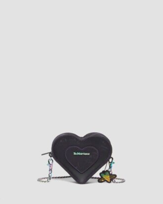 Bolso de piel con forma de corazón mini BT21