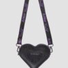 Bolso de piel con forma de corazón mini BT21 Bolso de piel con forma de corazón mini BT21