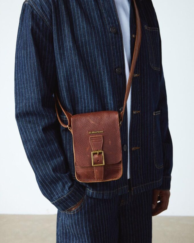 Bolso reportero de piel Ambassador Leather Bolso reportero de piel Ambassador Leather