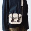 BOLSO SATCHEL DE 7 PULGADAS Bolso satchel de piel y pelo sintético