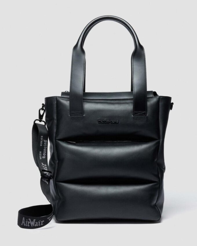 Bolso tote de cuero acolchado Bolso tote de cuero acolchado