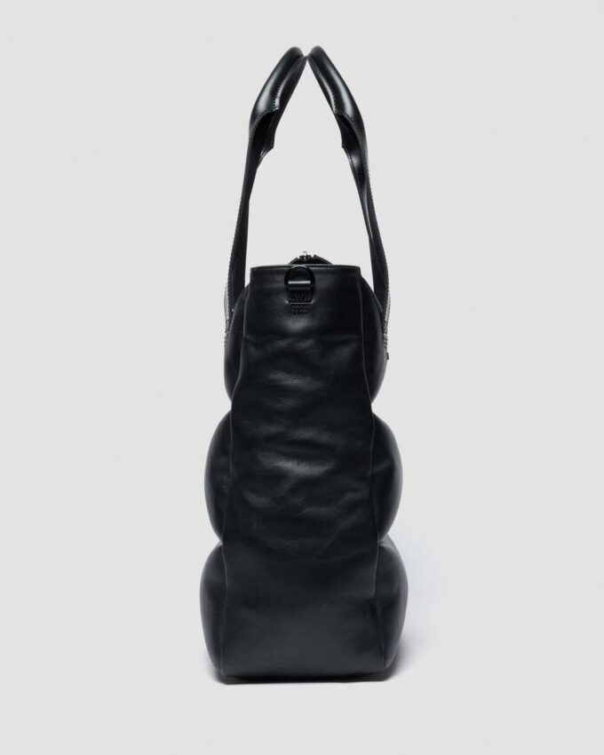 Bolso tote de cuero acolchado Bolso tote de cuero acolchado