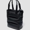 Bolso tote de cuero acolchado Bolso tote de cuero acolchado