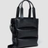 Bolso tote de cuero acolchado Bolso tote de cuero acolchado