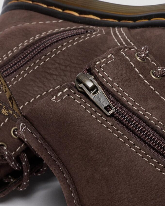 Botas 1460 Tumbled Nubuck para niños pequeños