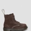 Botas 1460 Tumbled Nubuck para niños pequeños