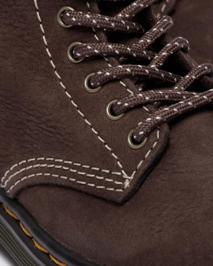 Botas 1460 Tumbled Nubuck para niños pequeños