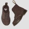 Botas 1460 Tumbled Nubuck para niños pequeños