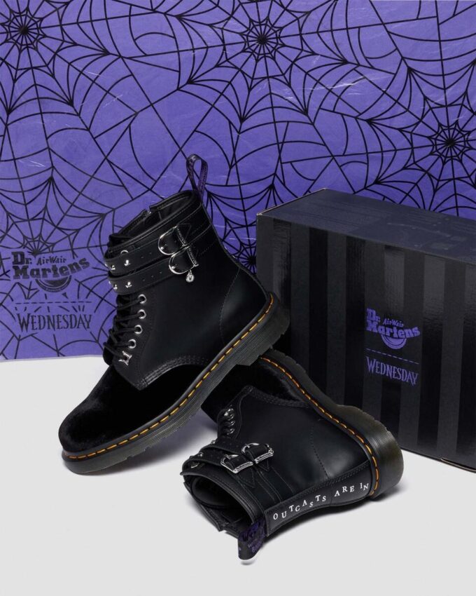 Botas 1460 Wednesday Velvet Botas 1460 Wednesday Velvet