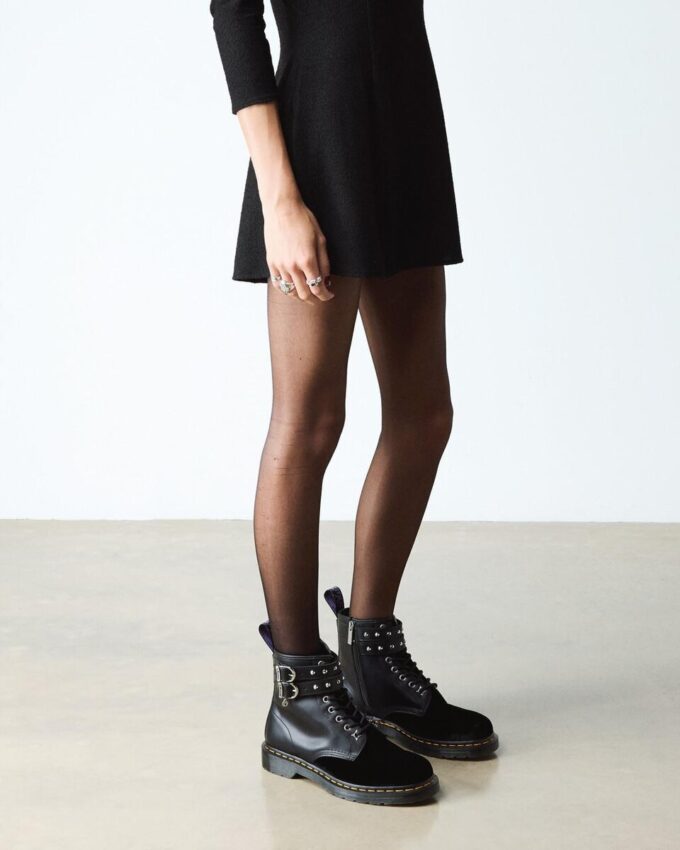 Botas 1460 Wednesday Velvet Botas 1460 Wednesday Velvet