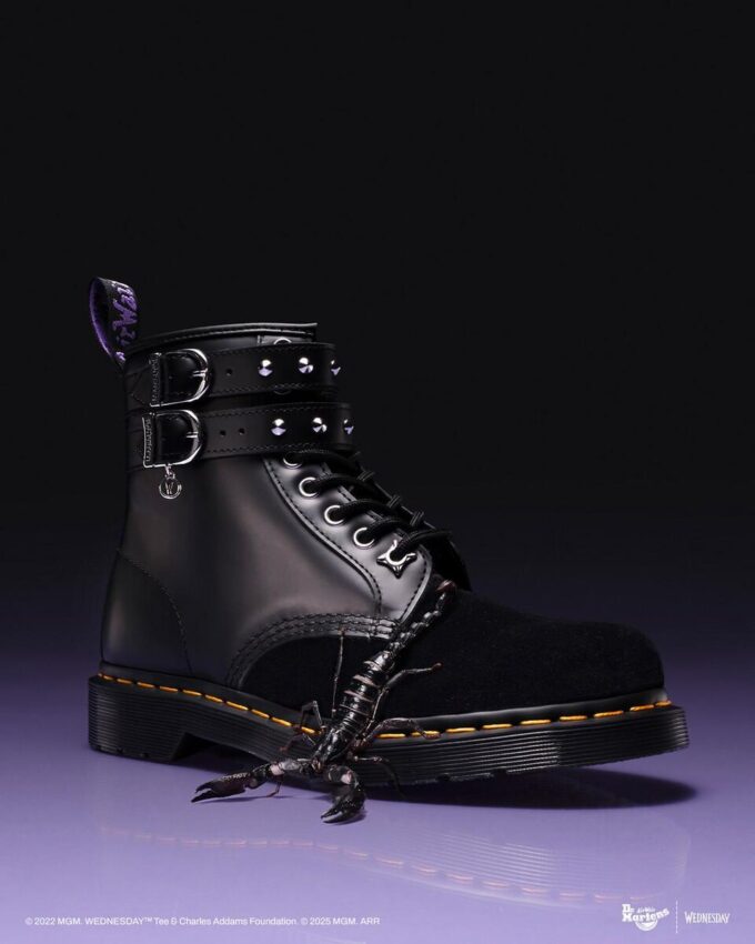 Botas 1460 Wednesday Velvet Botas 1460 Wednesday Velvet