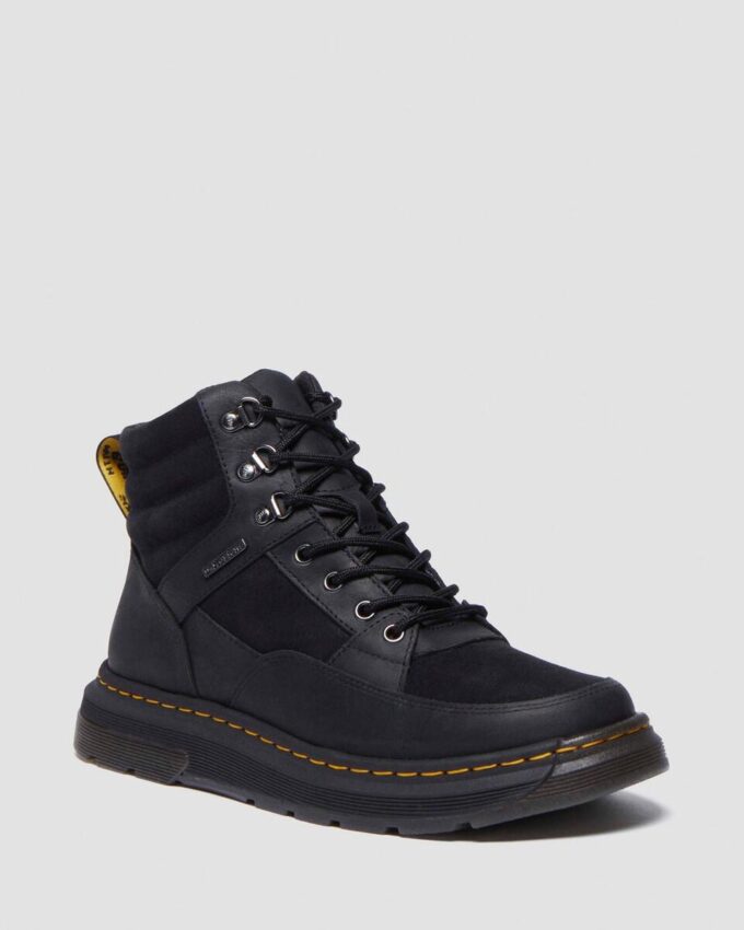 Botas acolchadas de chukka de piel Crewson Botas acolchadas de chukka de piel Crewson