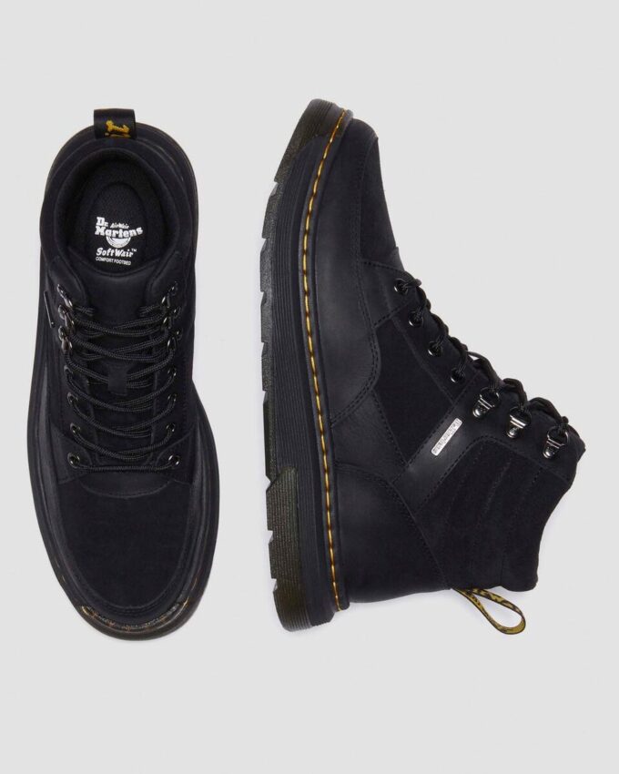 Botas acolchadas de chukka de piel Crewson Botas acolchadas de chukka de piel Crewson