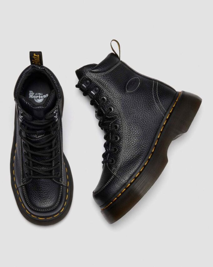 Botas BUZZ de 8 ojales en Nappa Leather Botas BUZZ de 8 ojales en Nappa Leather