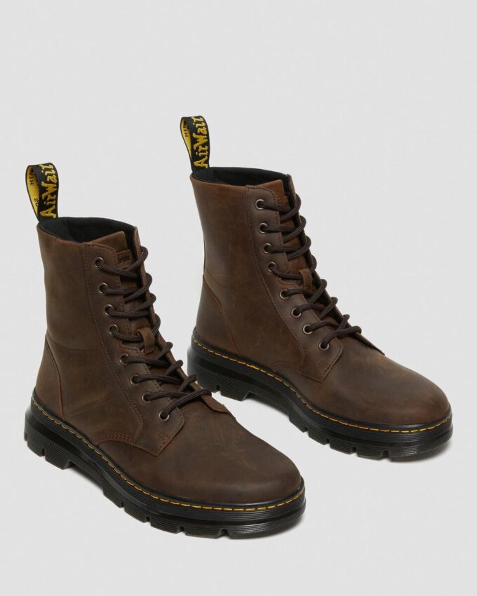 Botas casuales Combs de cuero Crazy Horse