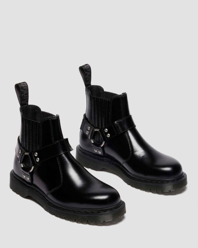 Botas Chelsea de cuero Analine con arnés 2976 Botas Chelsea de cuero Analine con arnés 2976