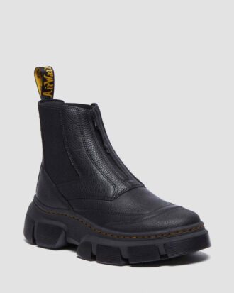 Botas Chelsea de cuero con cremallera DMXL Botas Chelsea de cuero con cremallera DMXL