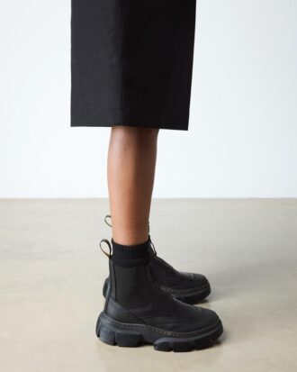 Botas Chelsea de cuero con cremallera DMXL Botas Chelsea de cuero con cremallera DMXL