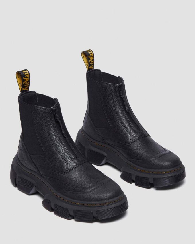 Botas Chelsea de cuero con cremallera DMXL
