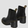 Botas Chelsea de tacón acampanado de piel SPENCE Botas Chelsea de tacón acampanado de piel SPENCE