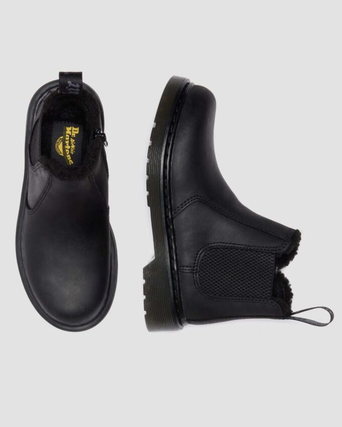Botas Chelsea forradas de piel sintética Leonore 2976 para niños Botas Chelsea forradas de piel sintética Leonore 2976 para niños