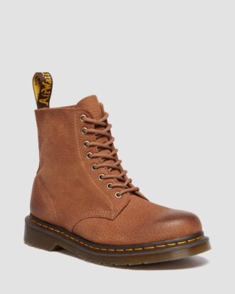 Botas con cordones 1460 Pascal Tumbled Nubuck Botas con cordones 1460 Pascal Tumbled Nubuck