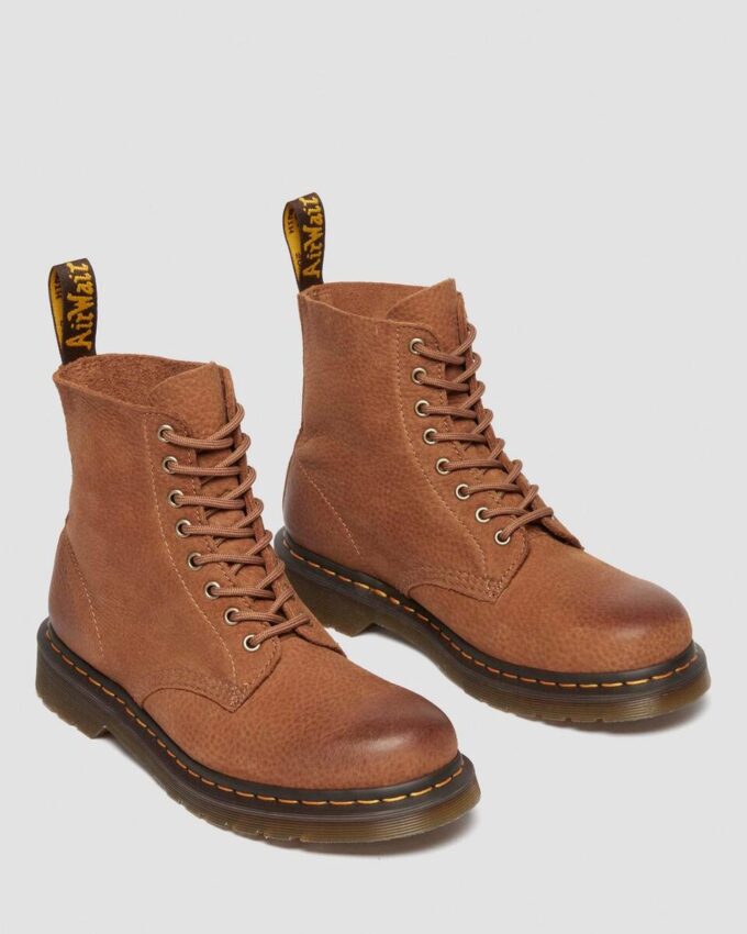 Botas con cordones 1460 Pascal Tumbled Nubuck Botas con cordones 1460 Pascal Tumbled Nubuck