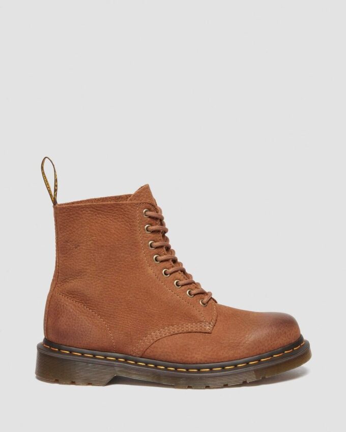 Botas con cordones 1460 Pascal Tumbled Nubuck Botas con cordones 1460 Pascal Tumbled Nubuck