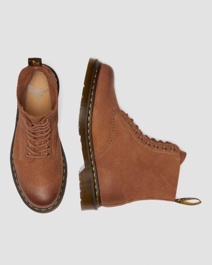 Botas con cordones 1460 Pascal Tumbled Nubuck Botas con cordones 1460 Pascal Tumbled Nubuck